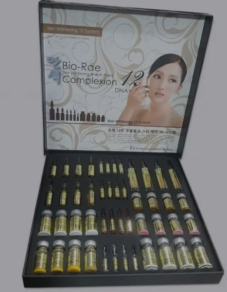 Bio Rae Complexion 12 Skin Whitening and Anti-Aging Glutathione  MGbeauty  Place