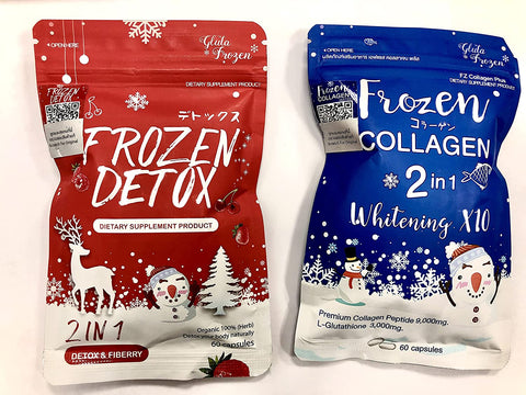 Frozen Collagen + Whitening 2in1 (60 capsules)

Frozen Detox (60 capsules)