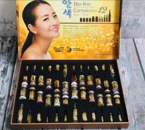 Bio Rae Complexion 12 Skin Whitening and Anti-Aging Glutathione
