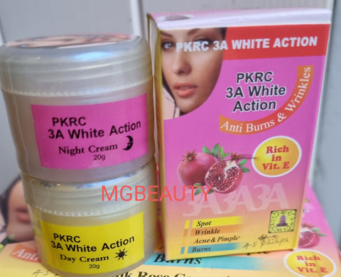 3A Day & Night Face Cream Corrector Whitening Action Anti Spot, Acne & Pimple
