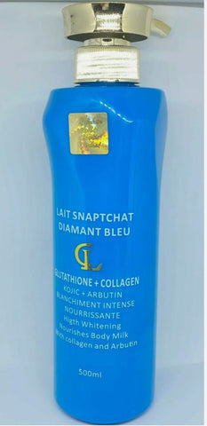 Lait Snapchat diamant blue body lotion 500mls