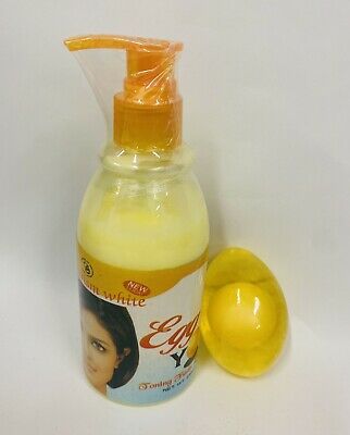 Clearism White Egg Yolk Toning Fade Lotion 250mls and a Soap