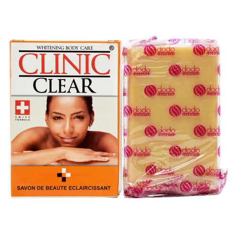 2x CLINIC CLEAR WHITENING BODY SOAP