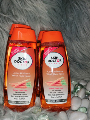 1x Skin Doctor Carrot and Natural Witch Hazel Toner