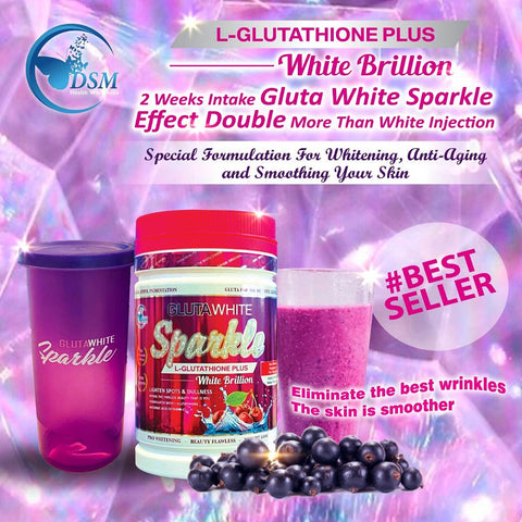 GLUTA WHITE SPARKLE L-GLUTATHIONE PLUS WHITE