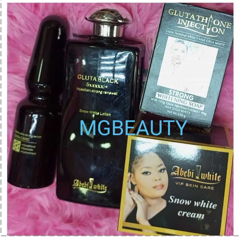 Abebi white Gluta Black 5xxxxxl+ Glutathione Injection Strong Renewal MGbeauty Place Abebi white Gluta Black 5xxxxxl+ Glutathione Injection Strong Renewal MGbeauty Place