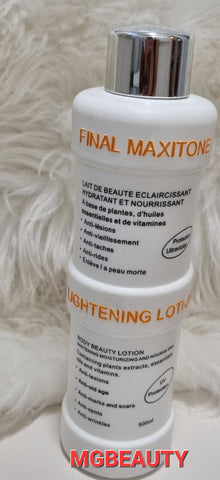 Final maxiton  lightening/whitening  Body Lotion 500mls