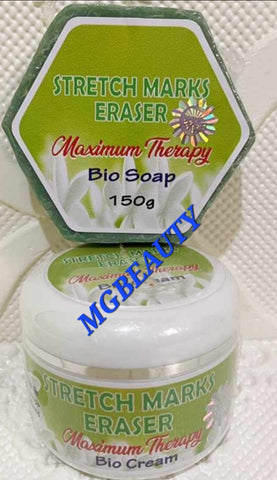 EVOB Stretch Mark Eraser Maximum Threapy Bio Cream and Soap
