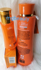 Pure Carrot Gold Whitening care Carrot oil Basse balance Lotion +Serum + soap