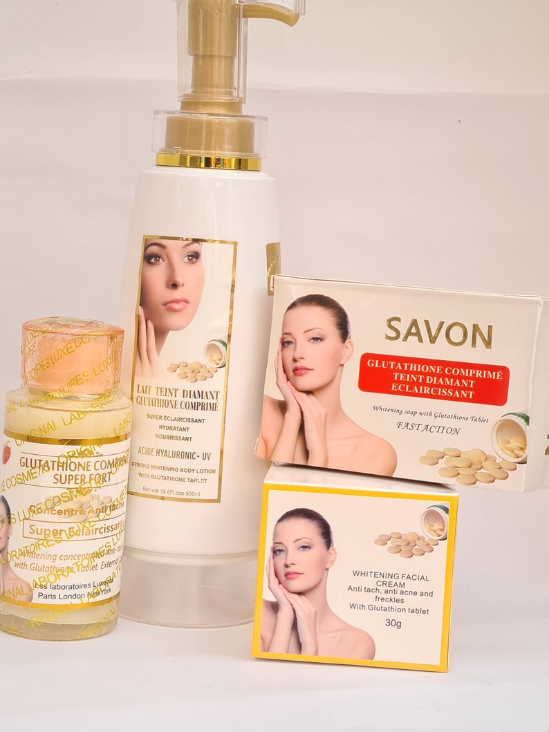 Glutathione Comprime Super Fort Strong Whitening Soap and Serum MGbeauty Place Glutathione Comprime Super Fort Strong Whitening Soap and Serum MGbeauty Place