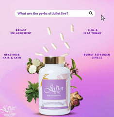 JULIET EVE BY SATIN SKINZ ANTI AGING SUPPLEMENT FOR WOMEN