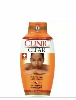 CLINIC CLEAR WHITENING BODY LOTION 500mls